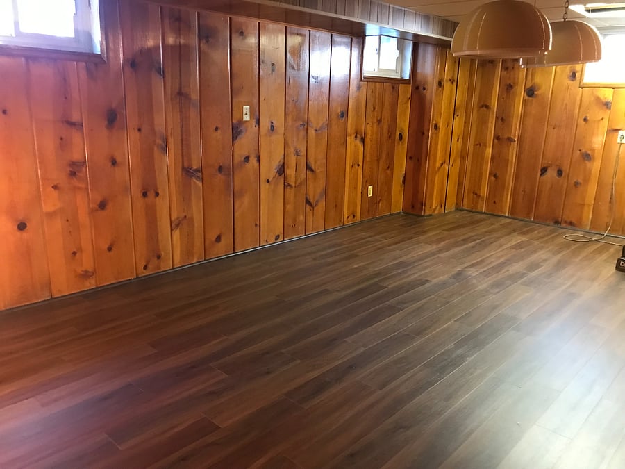unfurnished basement available for temporary storage