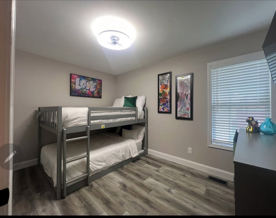 Full size twin beds