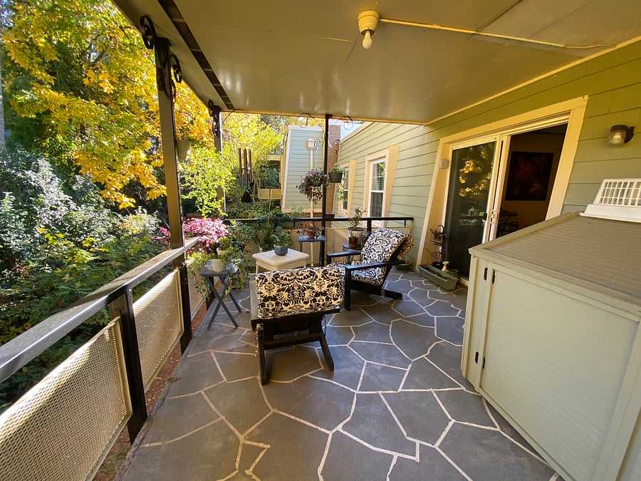 beautiful large balcony