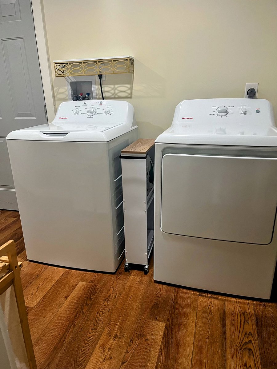 Full size washer and dryer