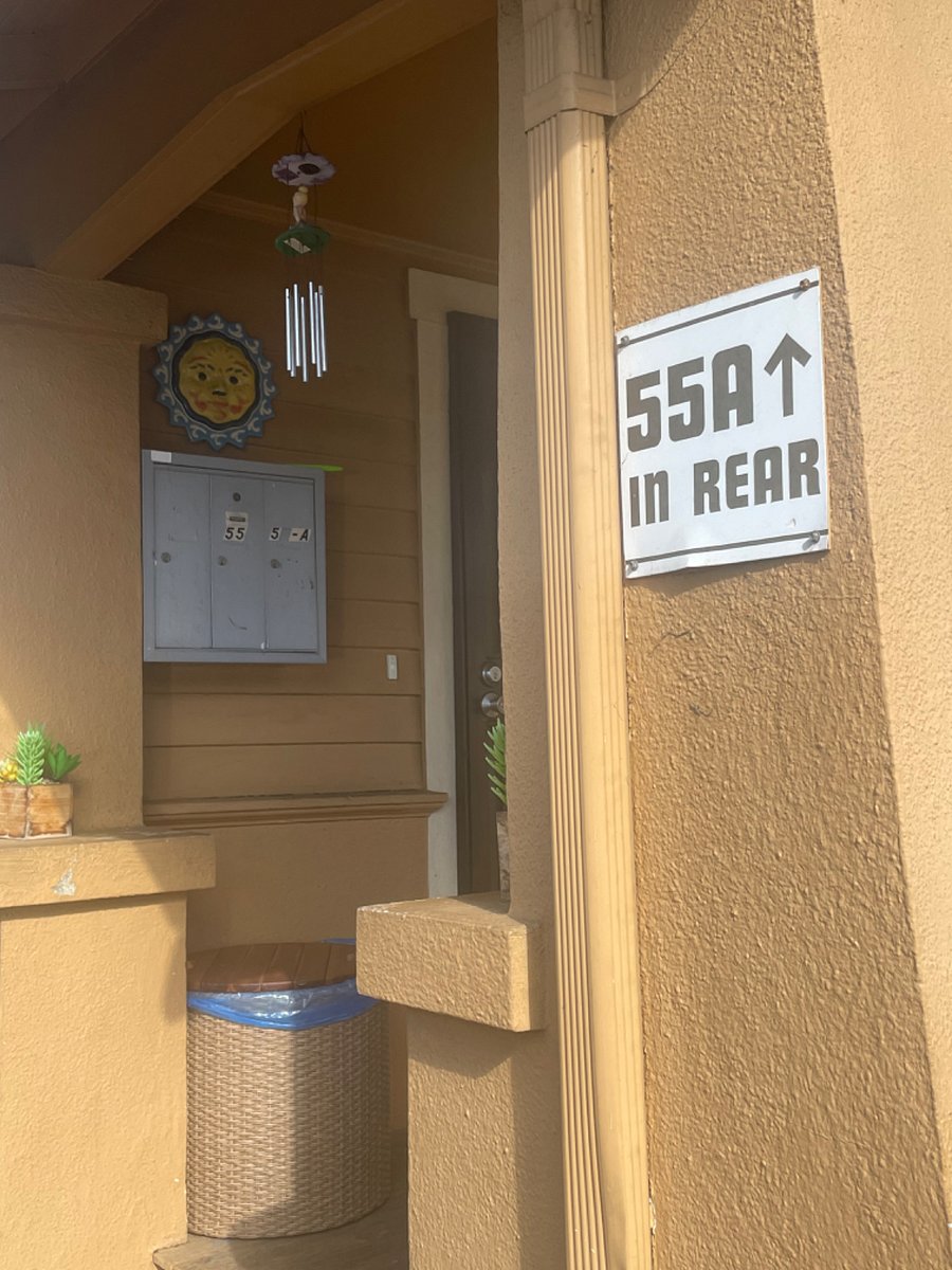 Mail box at front house porch