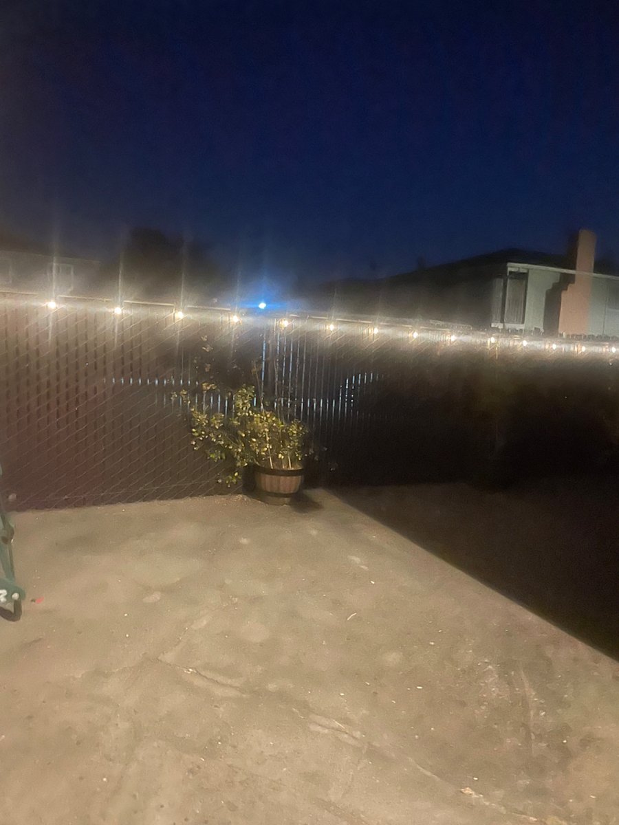 Patio solar lighting