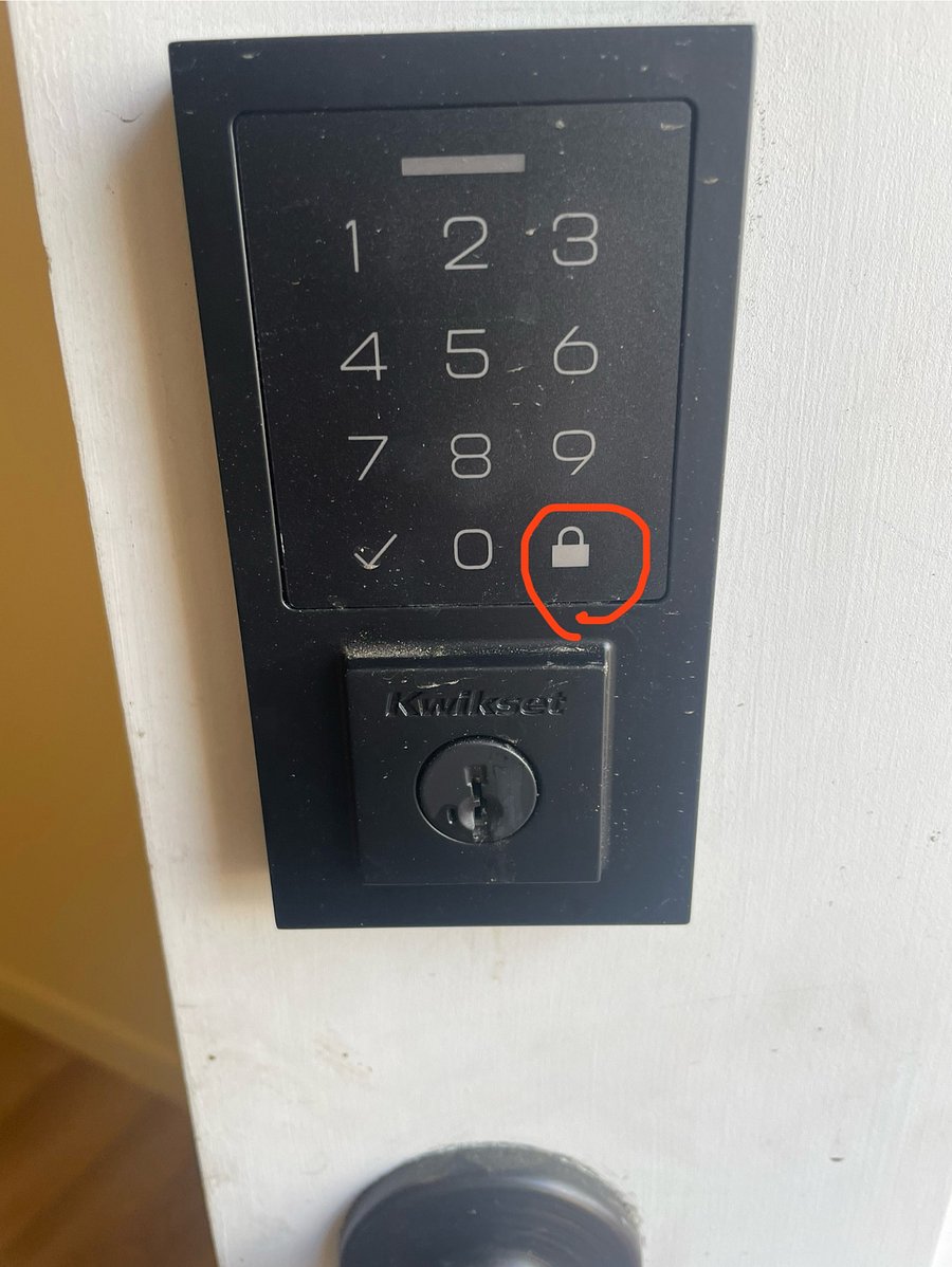 Electronic lock code system for each tenant