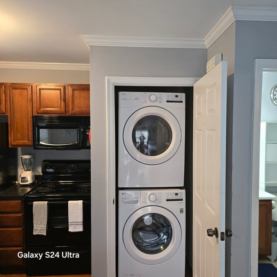 Full size washer and dryer