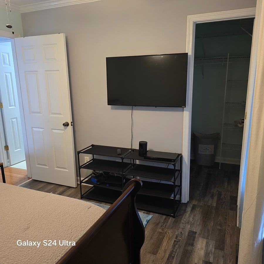 Smart TV in Bedroom