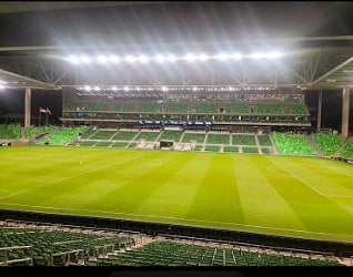 Q2 stadium 5 minutes away
