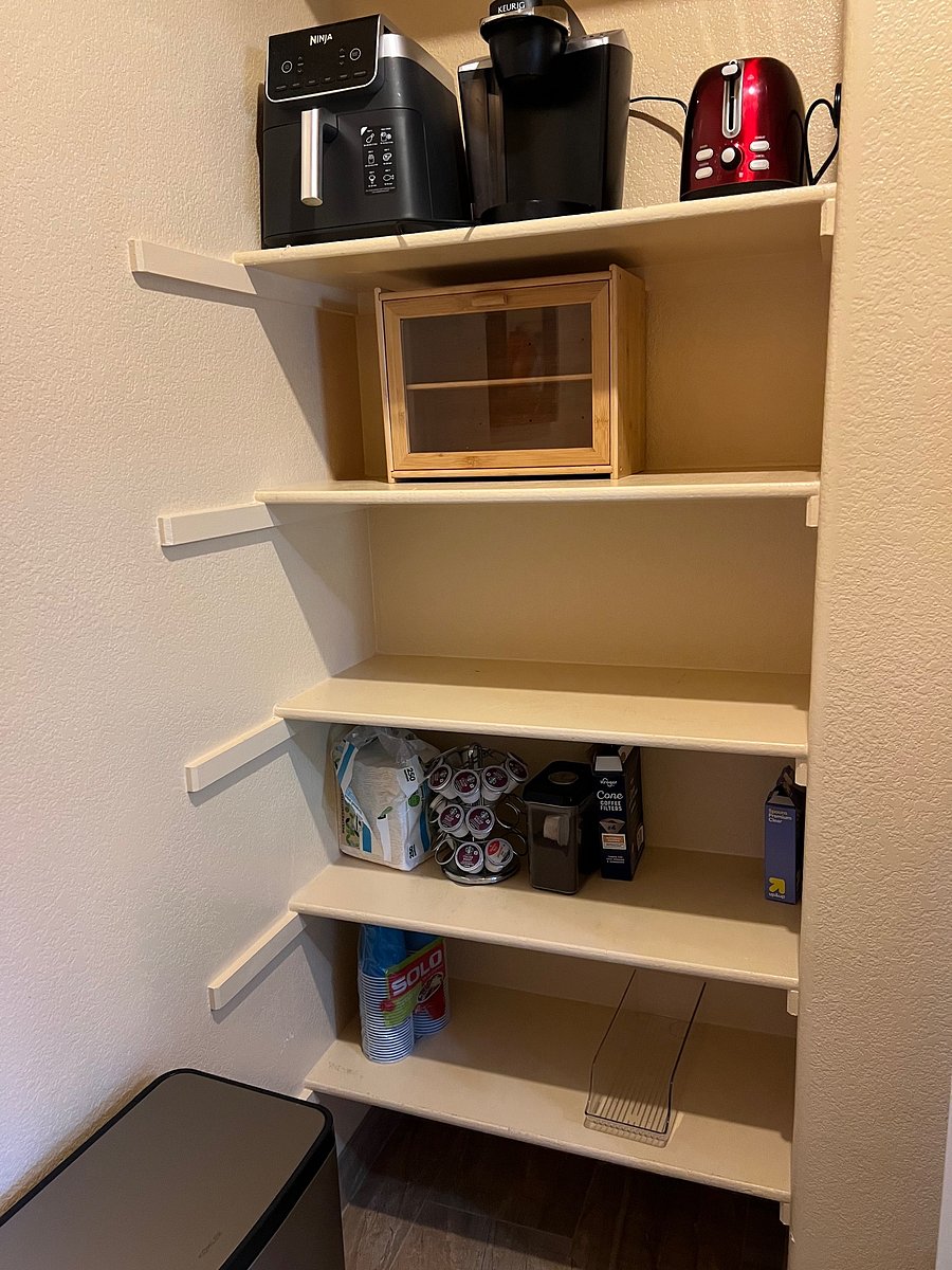 Pantry in Laundry Room