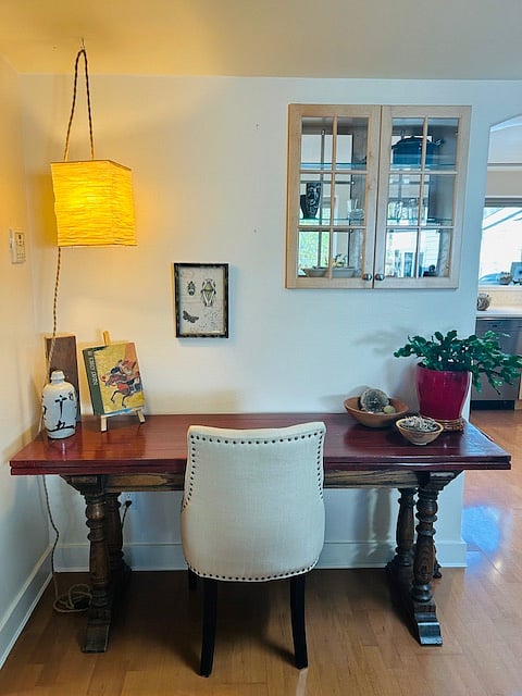 Extra workspace.