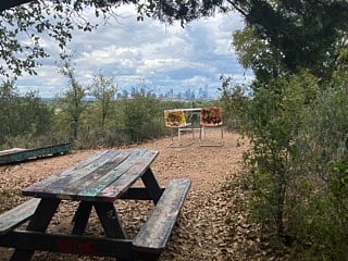 Photo from the top of Red Bluff.