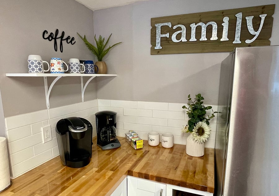 Coffee station!