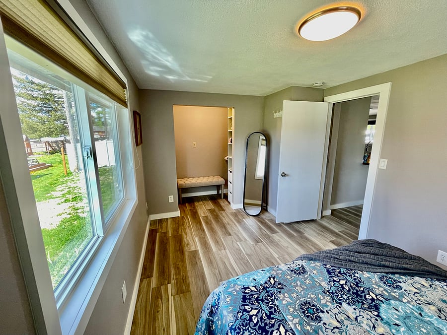 Main level back bedroom