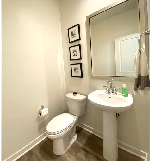 Half bathroom