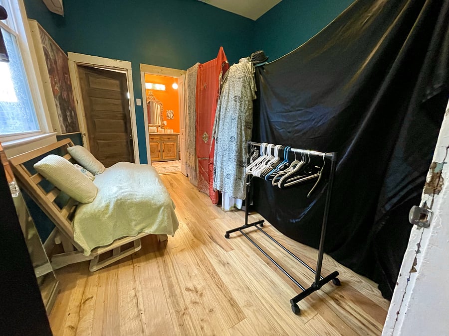 Open closet