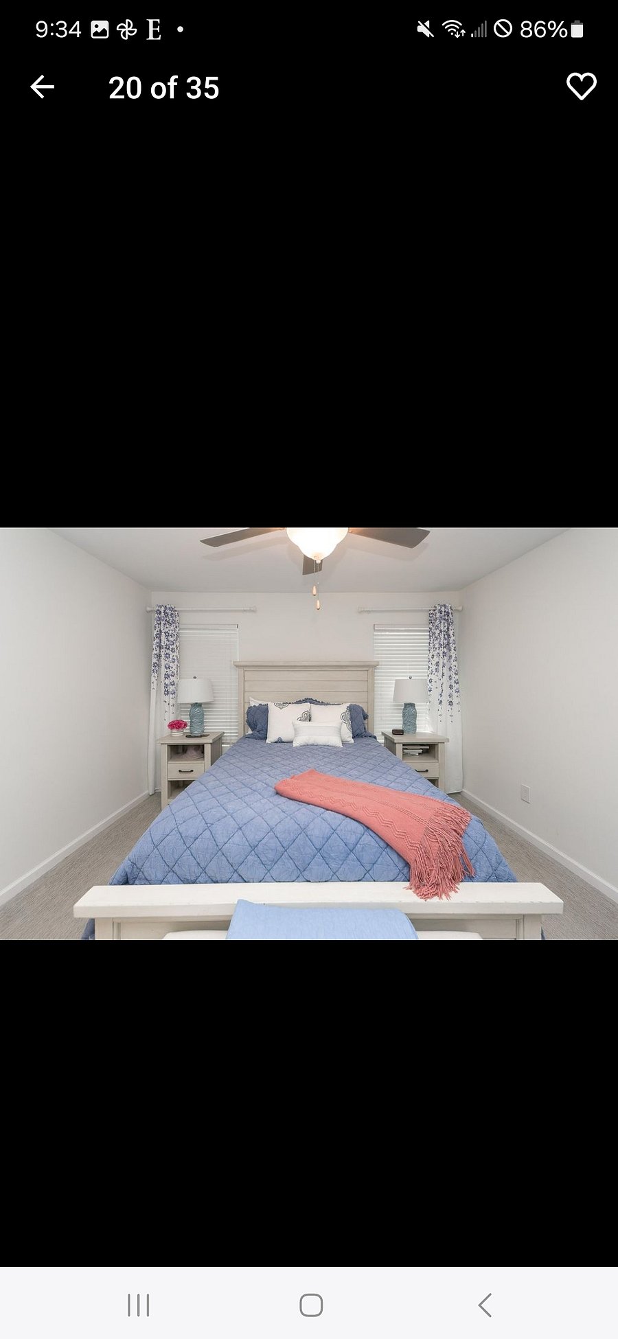 Bedroom rental