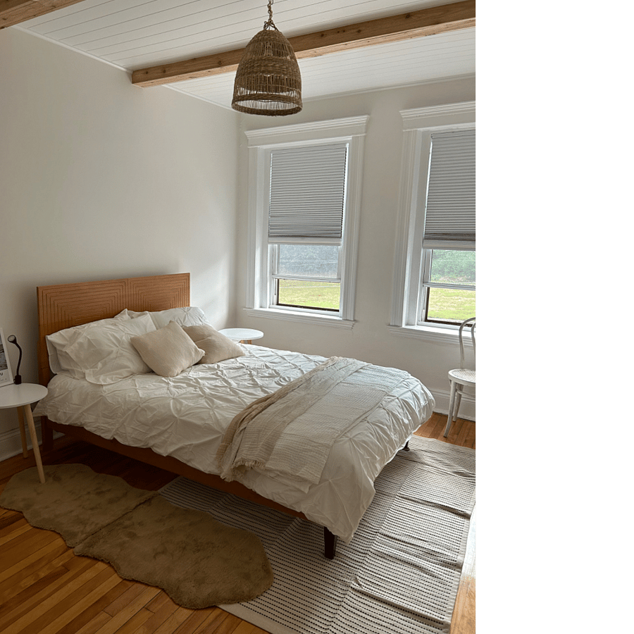 Bedroom with chair