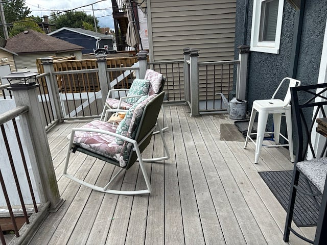 Back deck