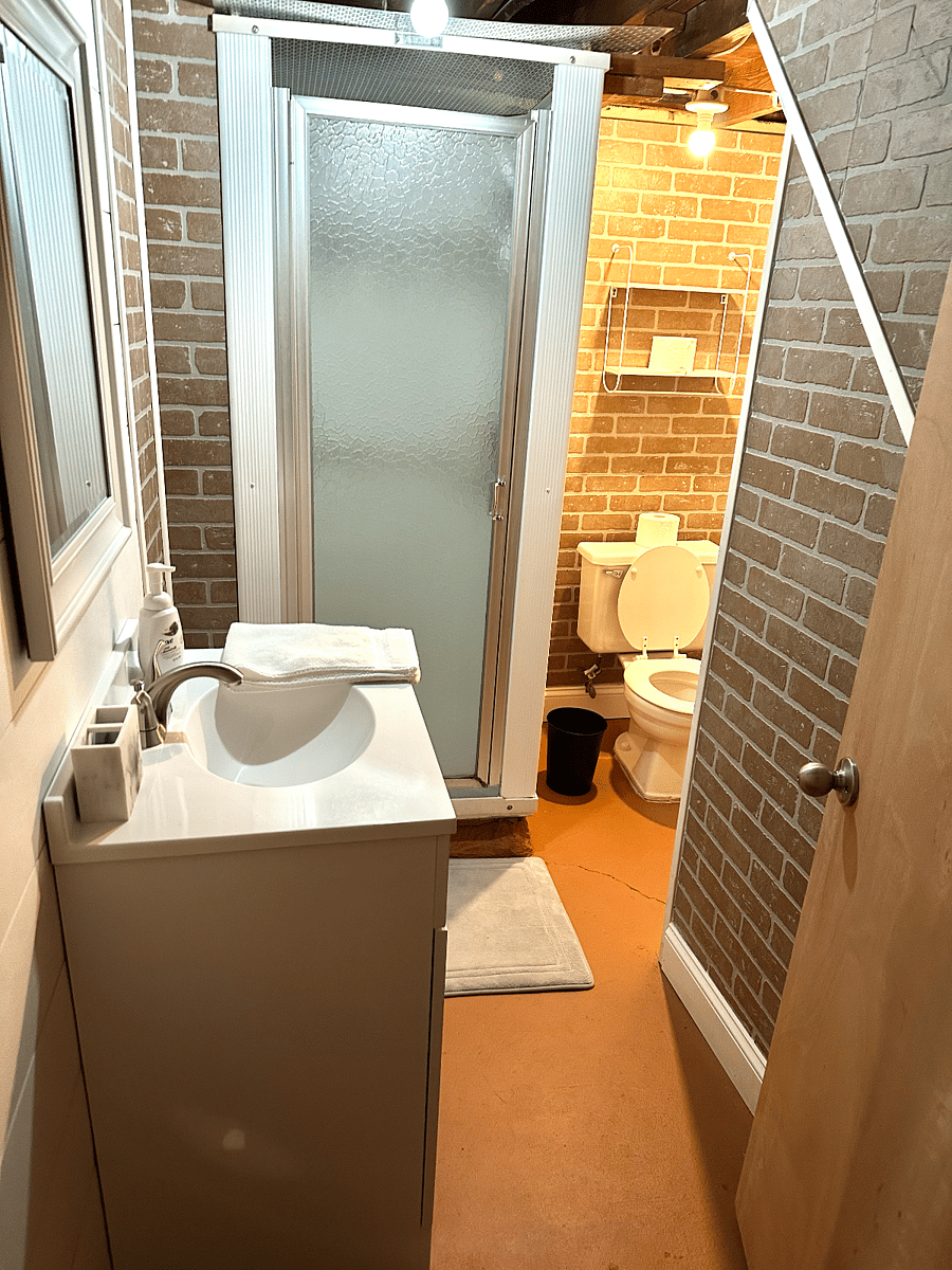 extra bathroom in the basement