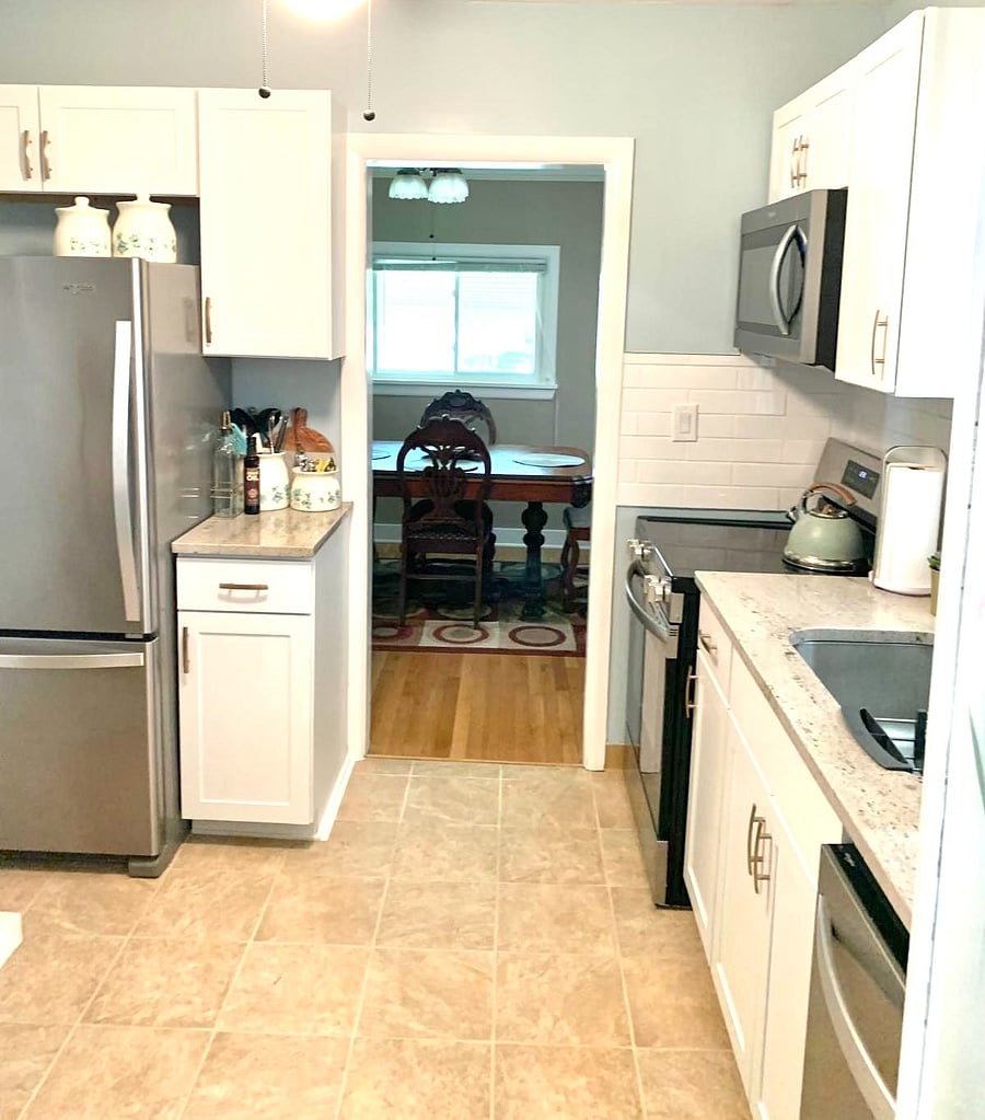 one view of the kitchen-all new cabinets and appliances