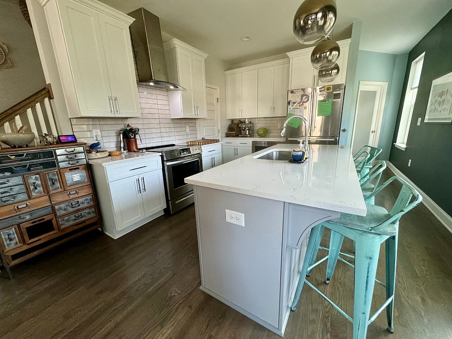 Shared kitchen and other entrance to your main floor master suite