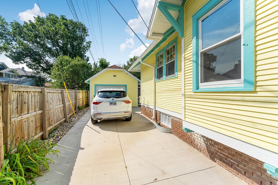 Parking off street!