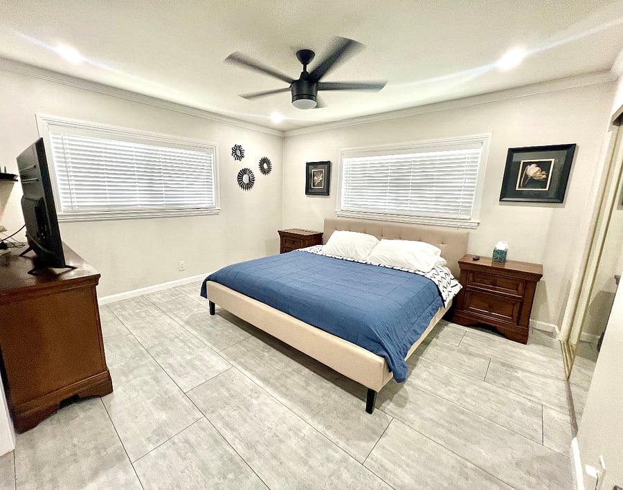 Second Master Bedroom with King Bed