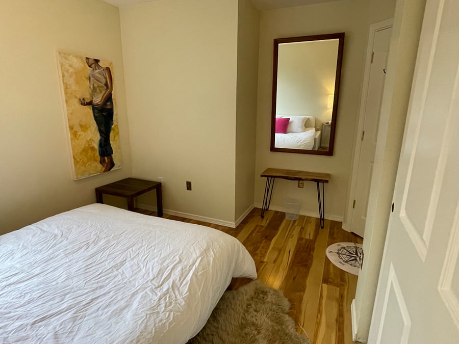 2nd Bedroom. Queen bed folds into couch if 2nd bed is not needed.