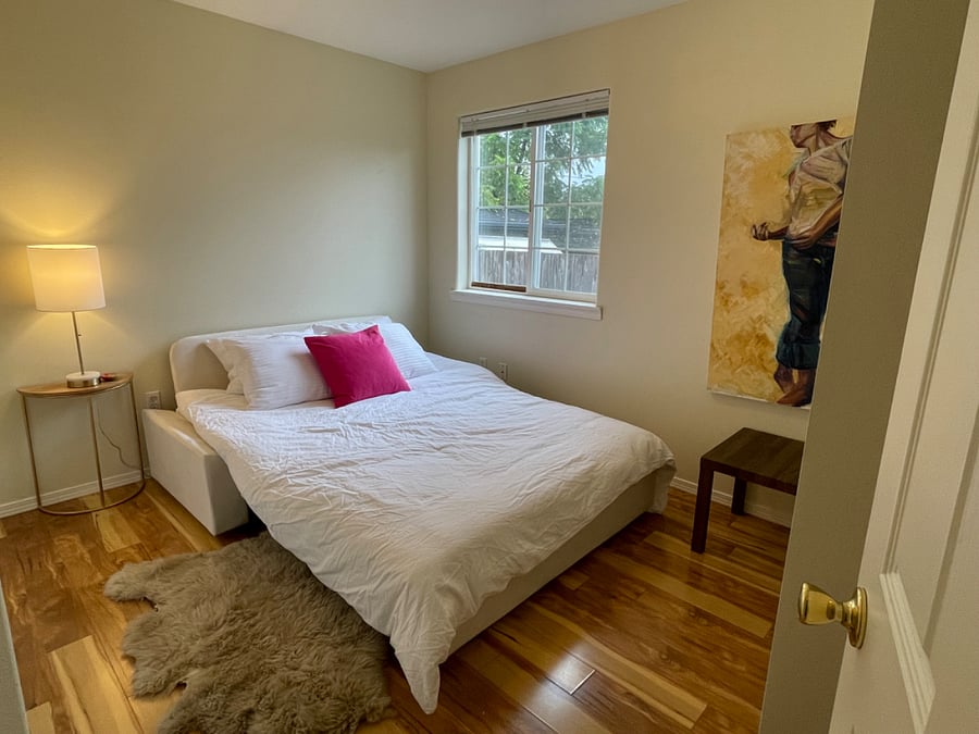 2nd Bedroom. Bed folds into couch if 2nd bed is not needed.