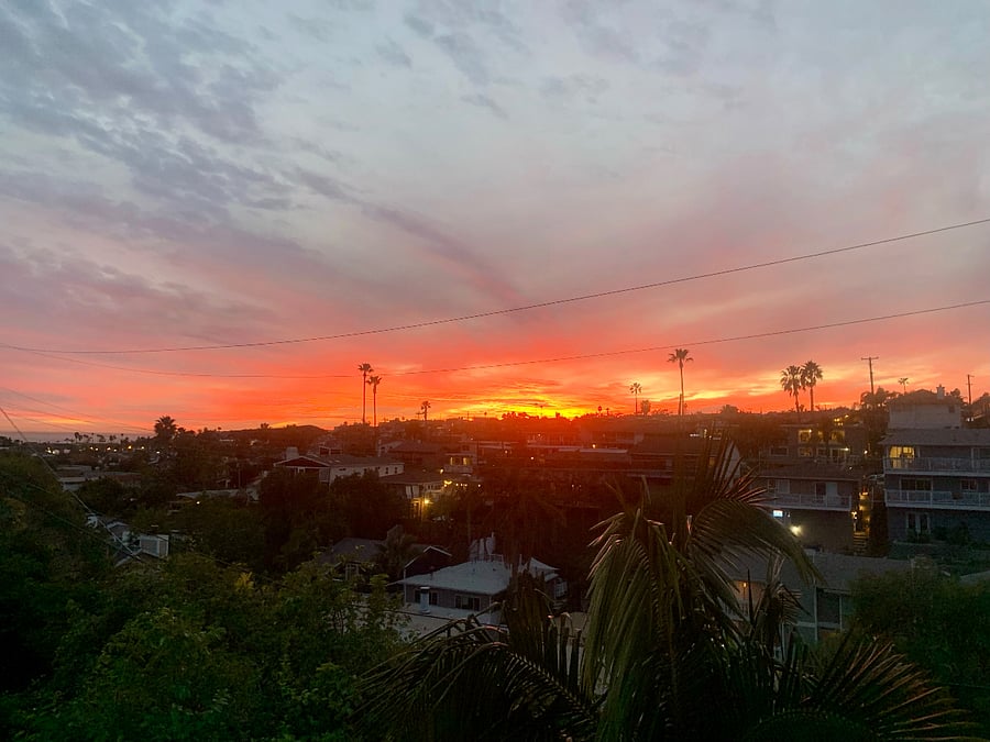 View from the deck
