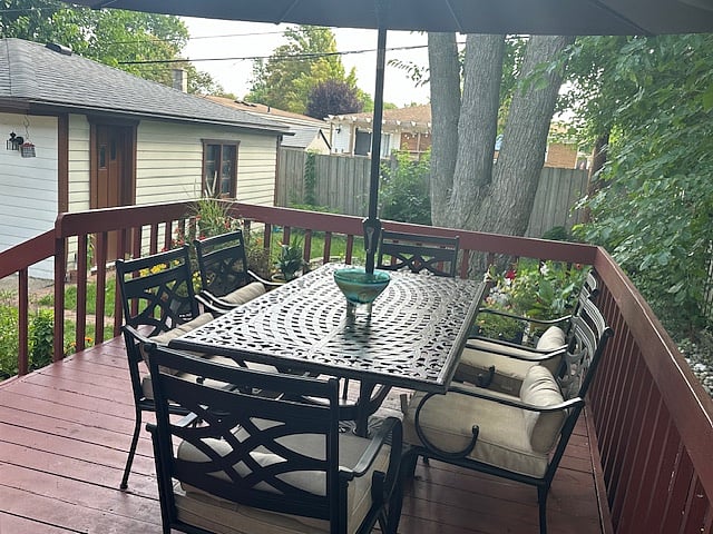 Deck from Family Rm