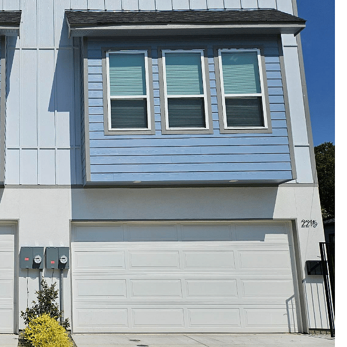 Front of spacious 2038 square foot 2-story home