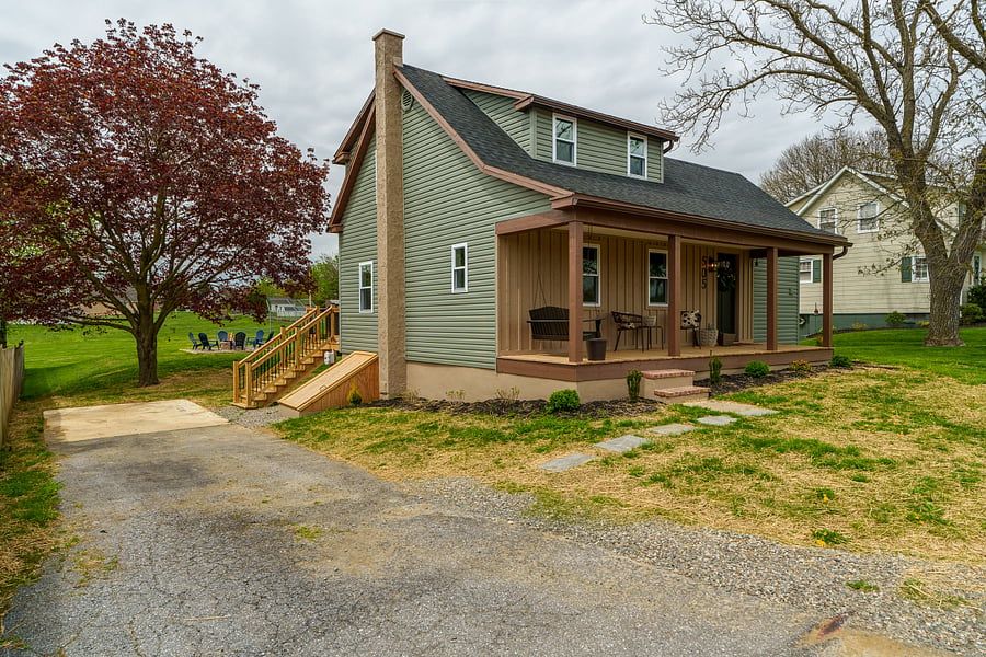 House front view