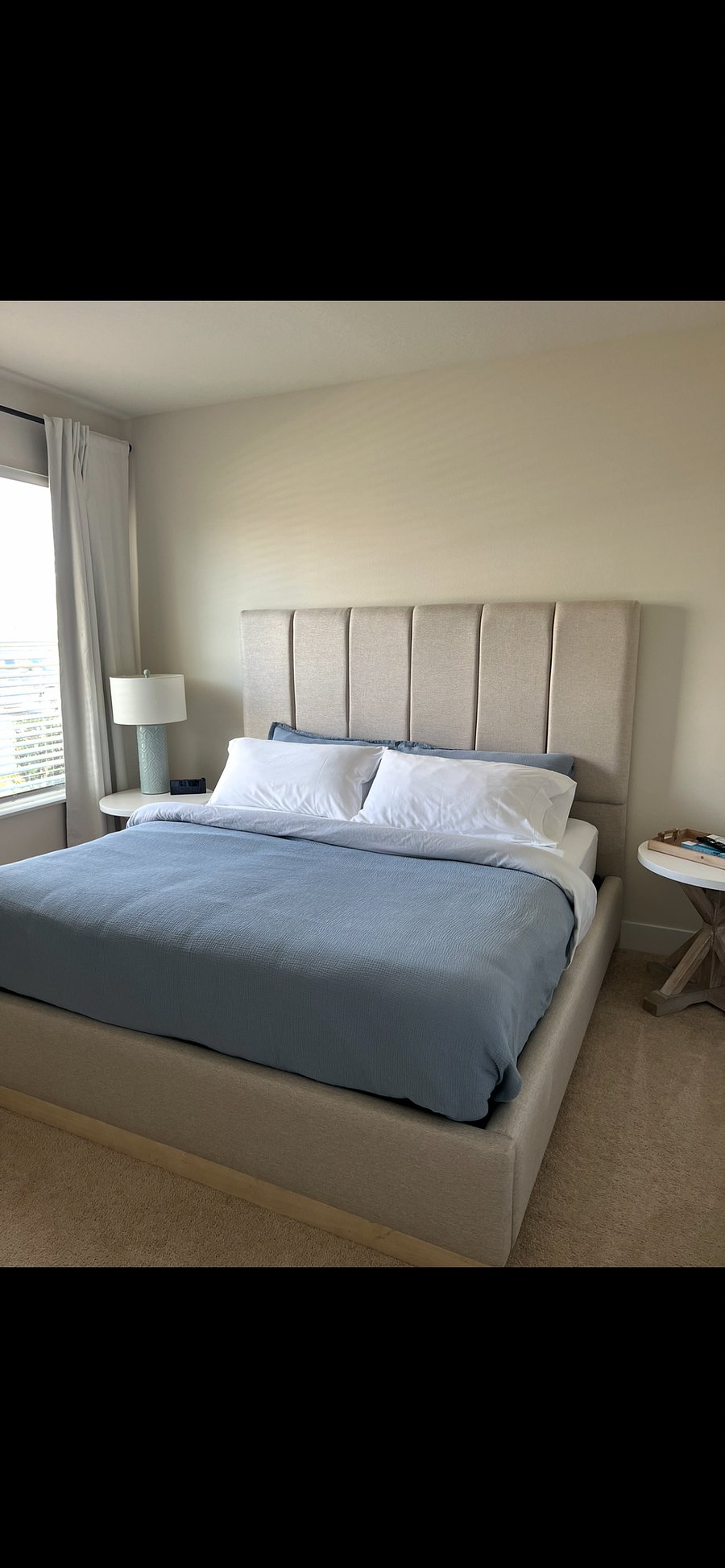 MAIN FLOOR MASTER KING SIZE BED
