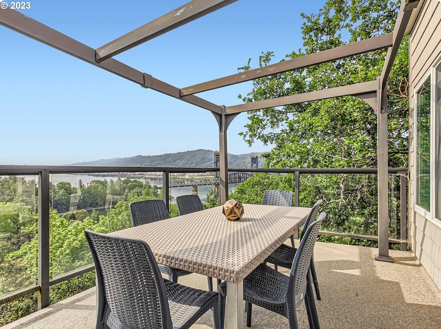 Deck with amazing views