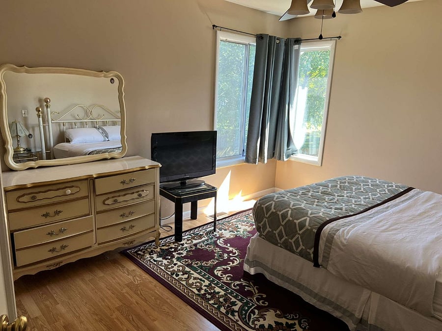Master bedroom upstairs