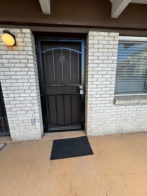 Front Door with parking in front