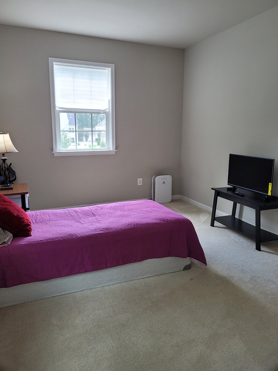 The Natalia Suite: Upper-Level Bedroom #4 - 32" Insignia Smart TV; Verizon Fios Internet; AlexaPure Air Filtration System