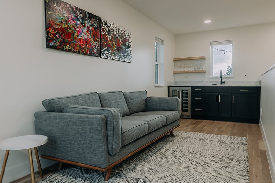 3rd Floor Wet Bar and Lounge Area