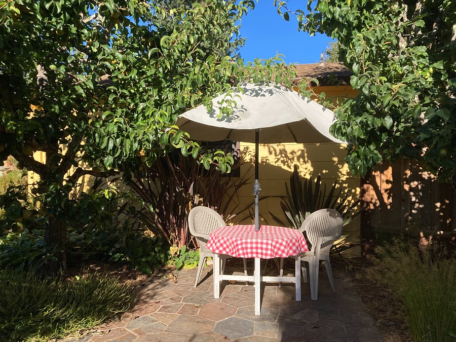 Tenant's picnic table