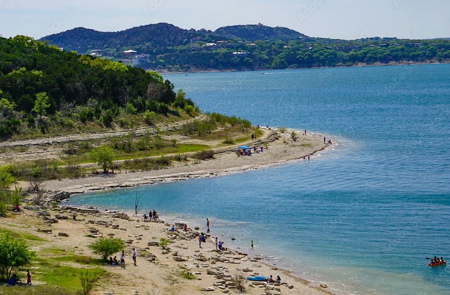 Canyon Lake approx 24 miles to marina