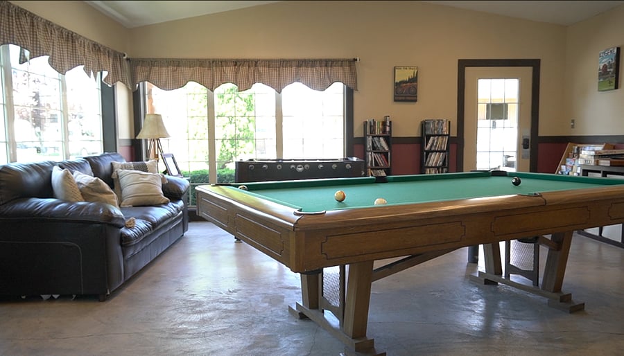 rec room available onsite