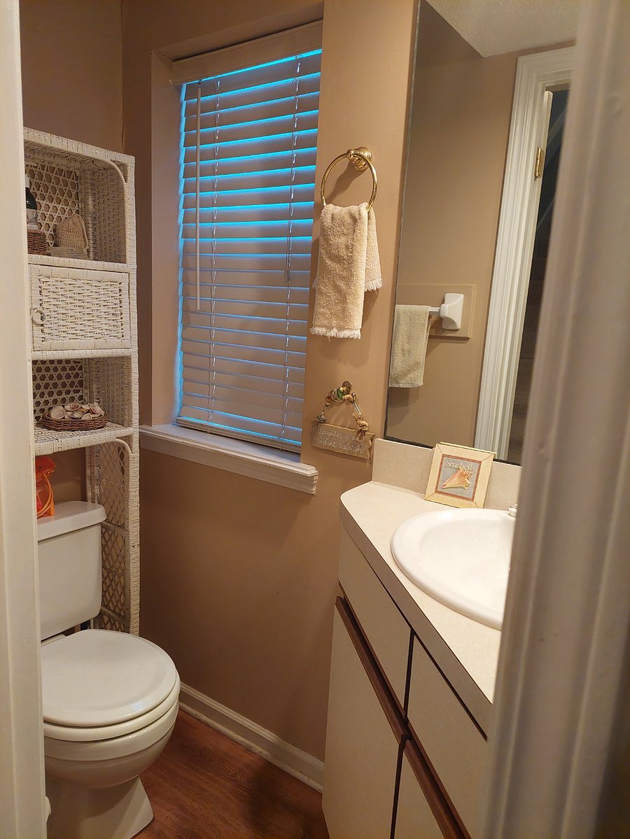 shared half bath