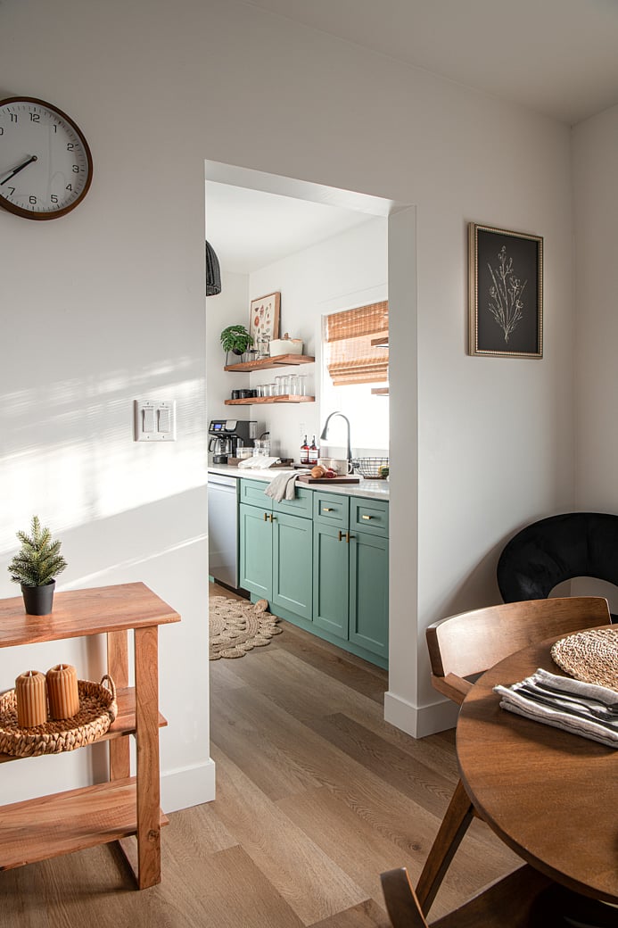 Kitchen entrance from Dining room