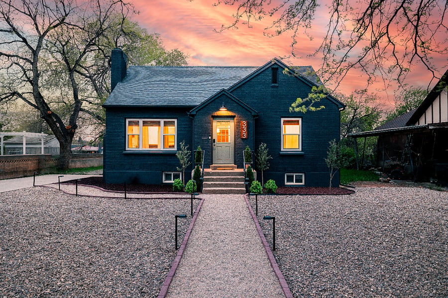 Private front entrance