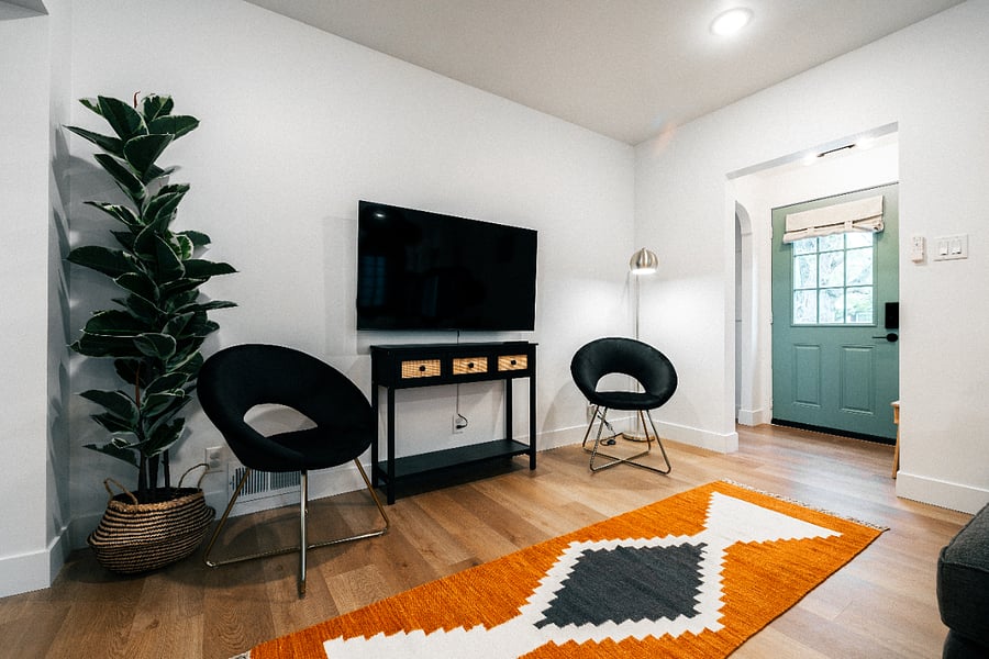 Living room - 55" smart TV