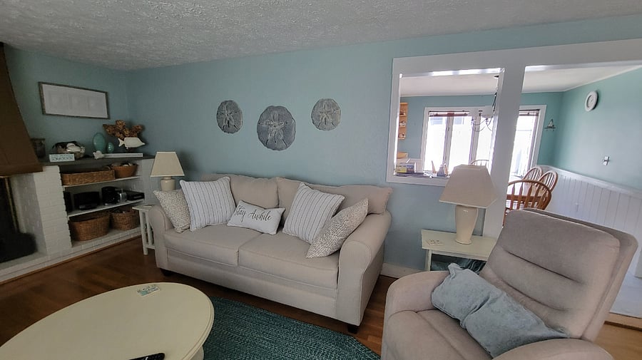 Living room, new furniture