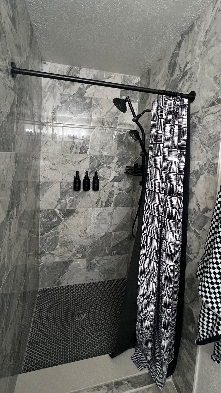Downstairs shower
