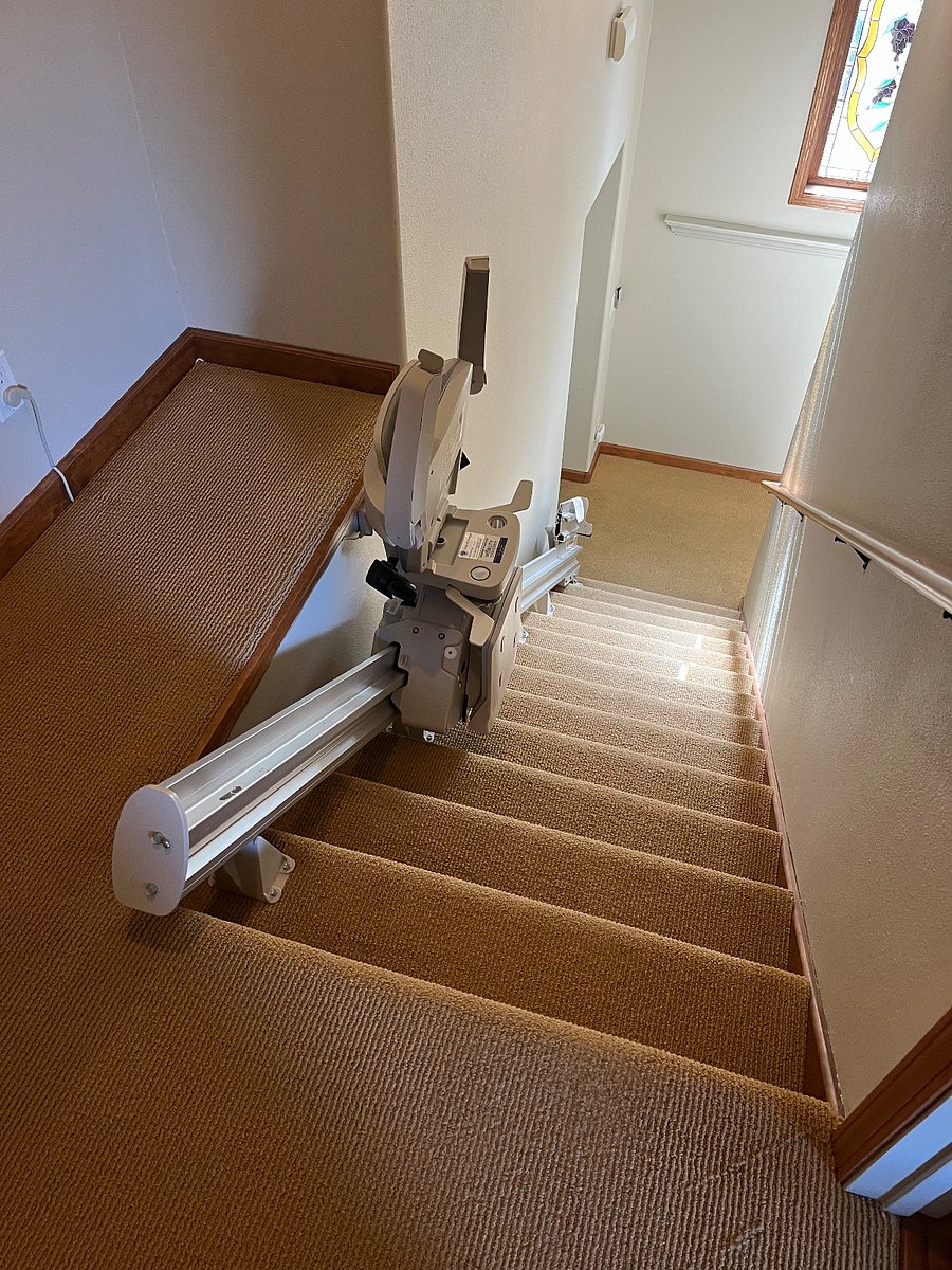 Stairs to suite
