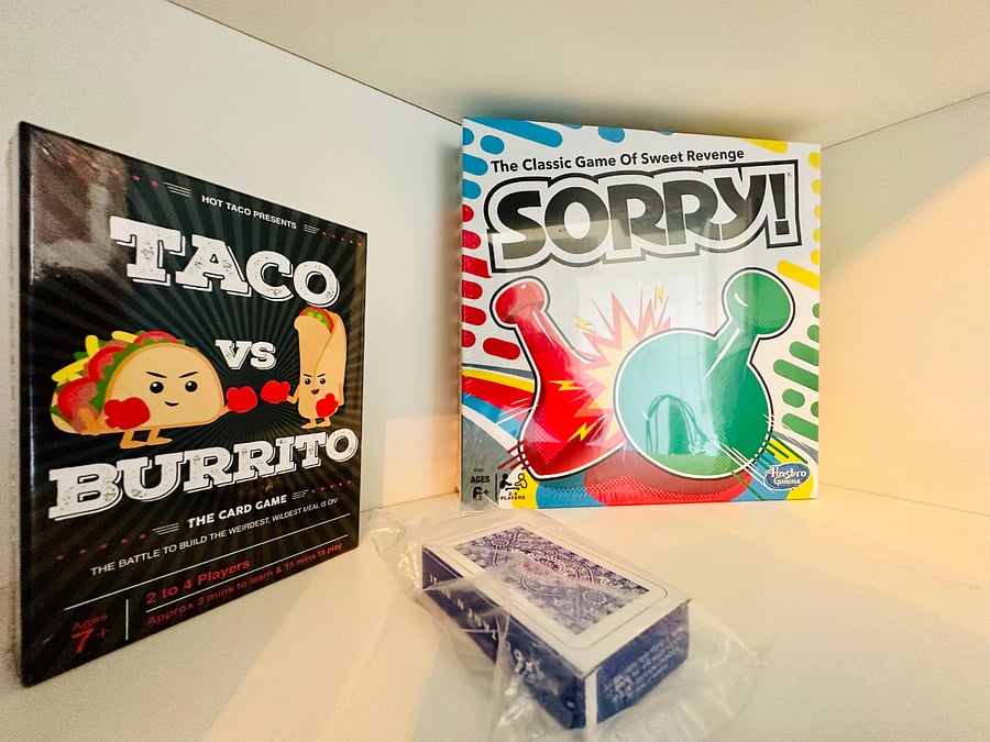 Game night with your loved ones!