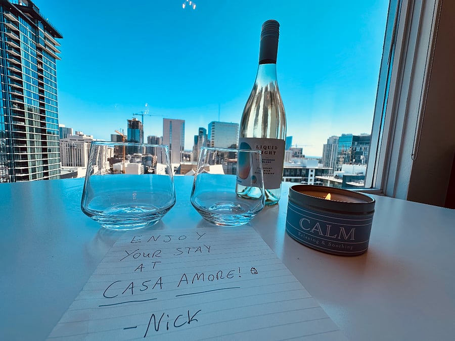 Looking forward to having you at The Casa Amore!