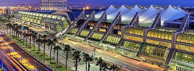 The San Diego Convention Center...10 minute drive away!